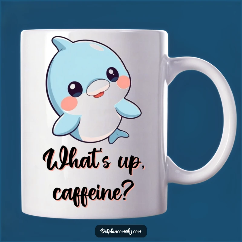 Funny Curious Dolphin Bobbing Head Mug - Perfect Gift for Dolphin Lovers