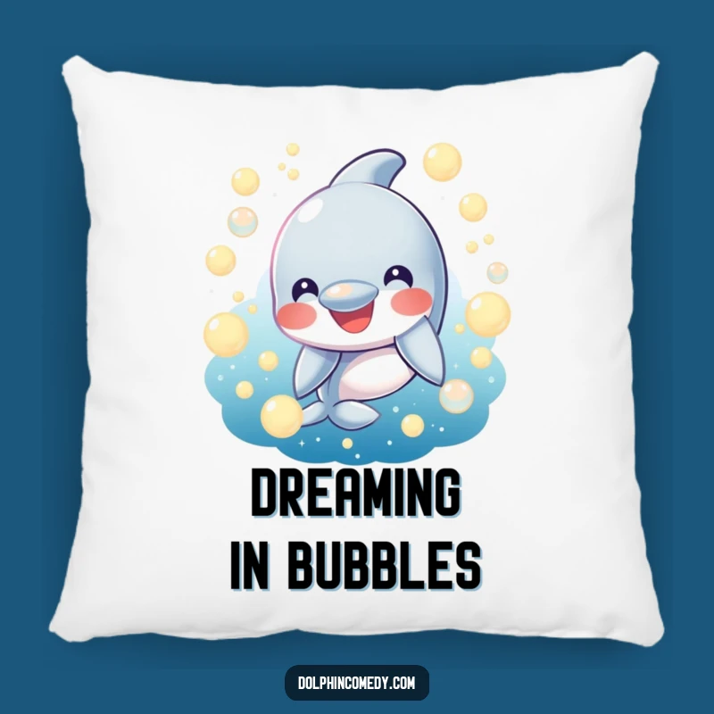 Funny Happy Dolphin Pillow: Add Cozy Smiles to Your Space