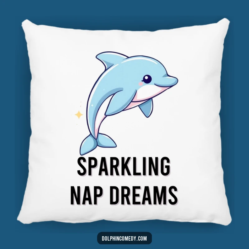 Funny Sparkling Dolphin Pillow: Cozy Magic, Dazzling Comfort, Wonderful Funny Gift