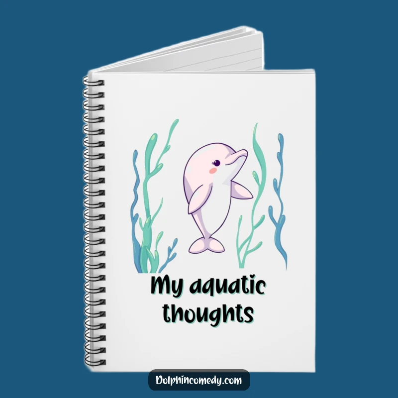 Funny Dancing Dolphin Notebook: Kelp Dancer Journal, Ideal Funny Gift