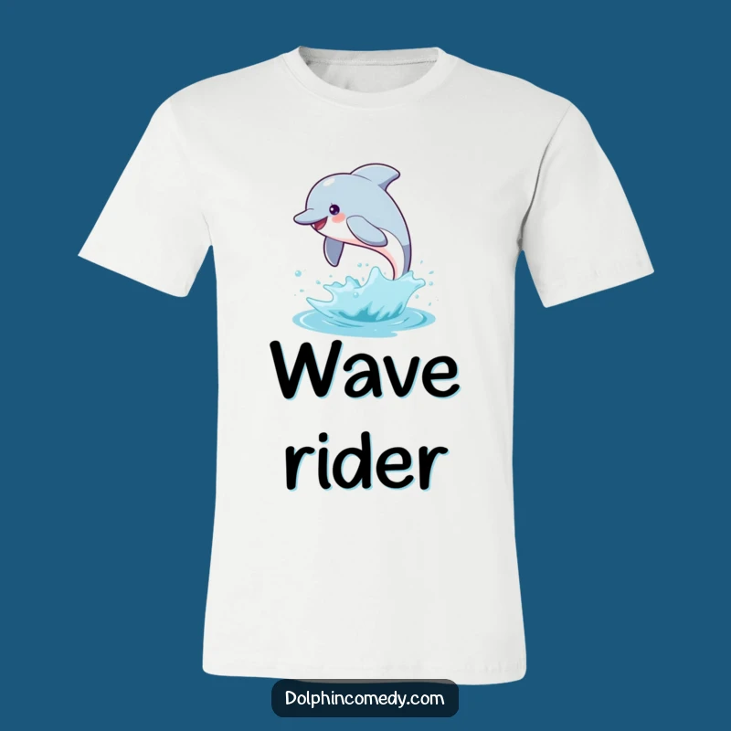 Funny Dolphin Splash T-Shirt a Hilarious Gift for Beach Lovers